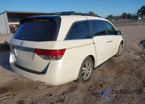 2015 Honda Odyssey Ex-L from USA, damaged, VIN 5FNRL5H62FB115682